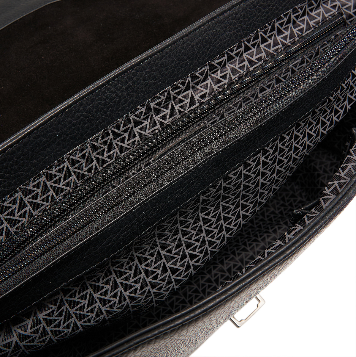 Портфель Dr.Koffer из натуральной кожи черный