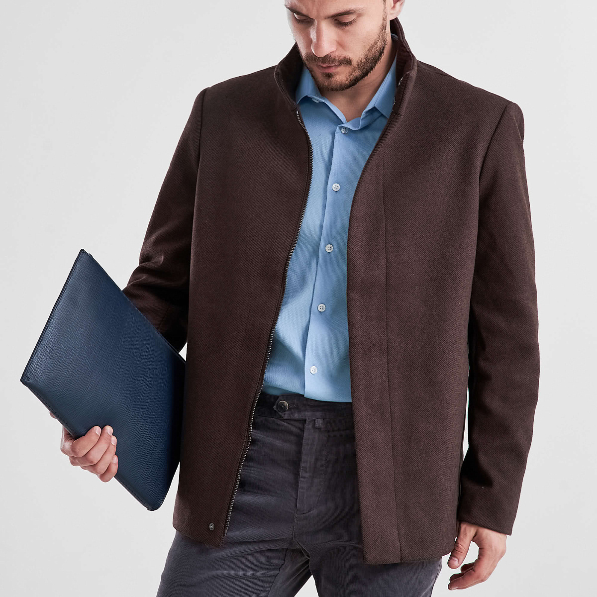 Папка для документов Dr. Koffer из натуральной кожи