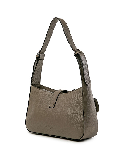 Женская сумка Dr.Koffer из натуральной кожи бежевая