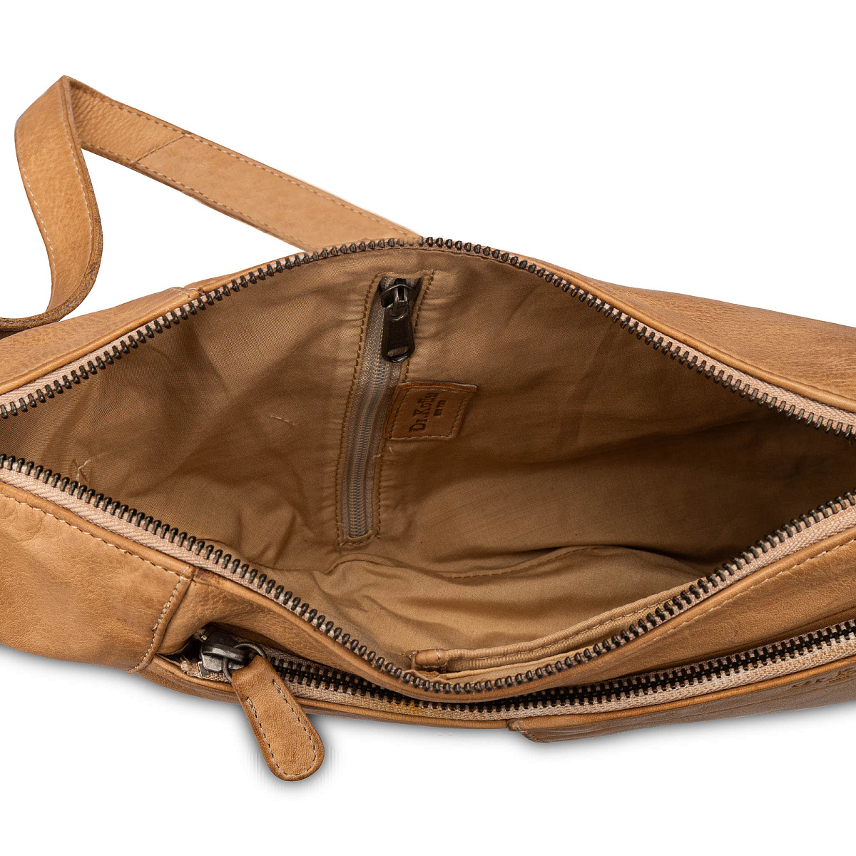 Рюкзак Dr. Koffer из натуральной кожи белый