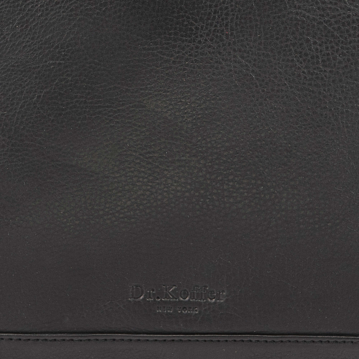 Рюкзак Dr.Koffer из натуральной кожи черный