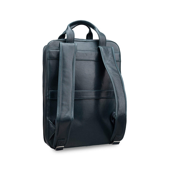 Рюкзак Dr.Koffer из натуральной кожи синий