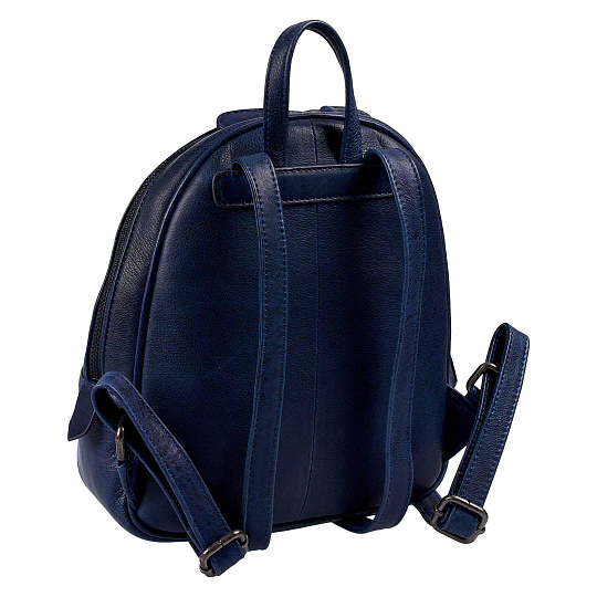 Рюкзак Dr.Koffer из натуральной кожи синий