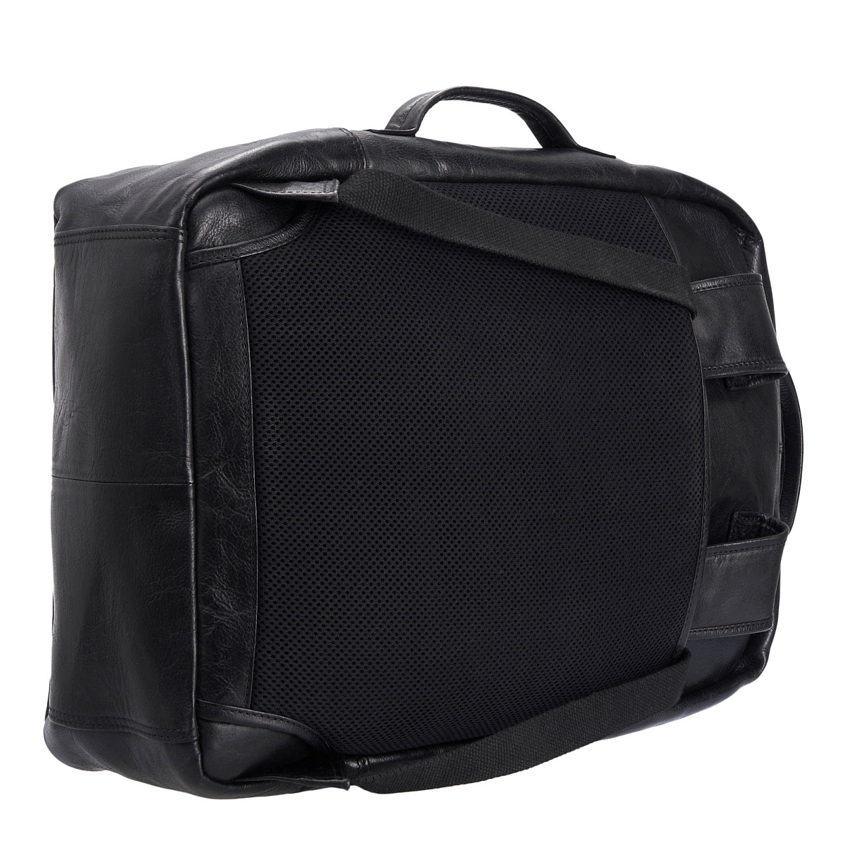 Рюкзак Dr.Koffer из натуральной кожи черный