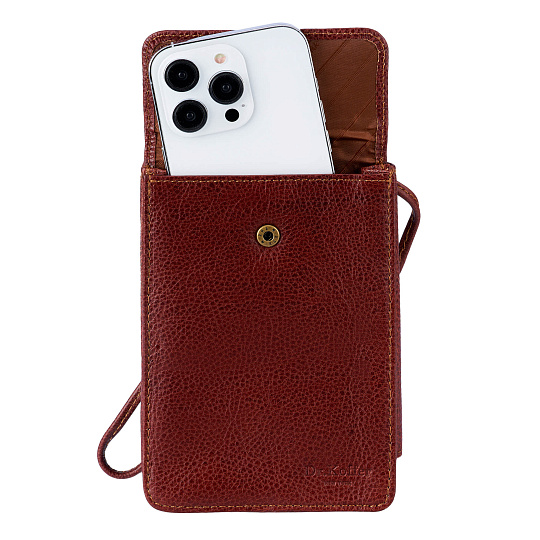 Нагрудный кошелек дорожный Dr.Koffer из натуральной кожи