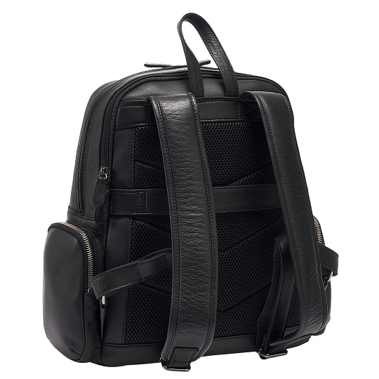 Рюкзак Dr.Koffer из натуральной кожи черный
