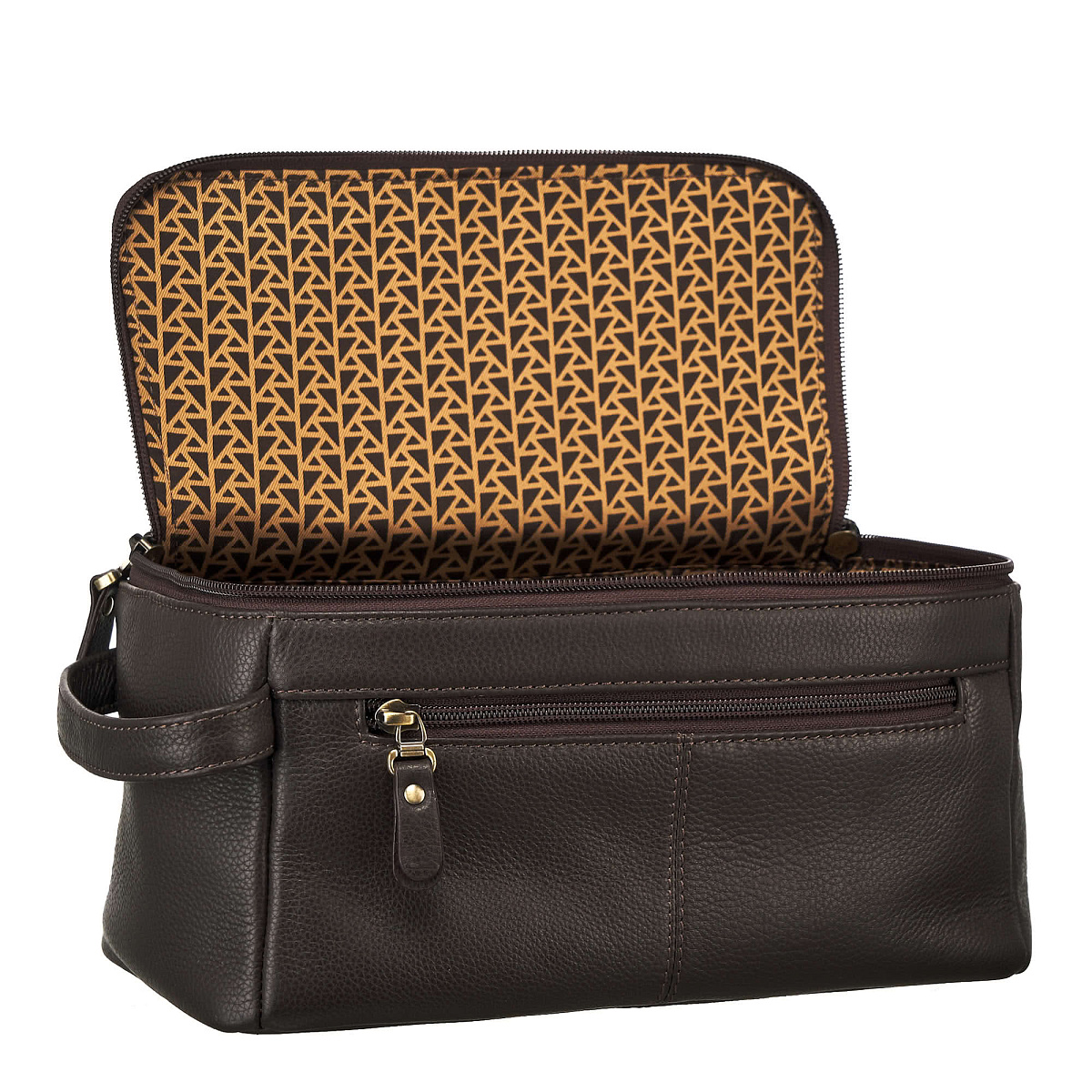 Несессер Dr.Koffer из натуральной кожи коричневый