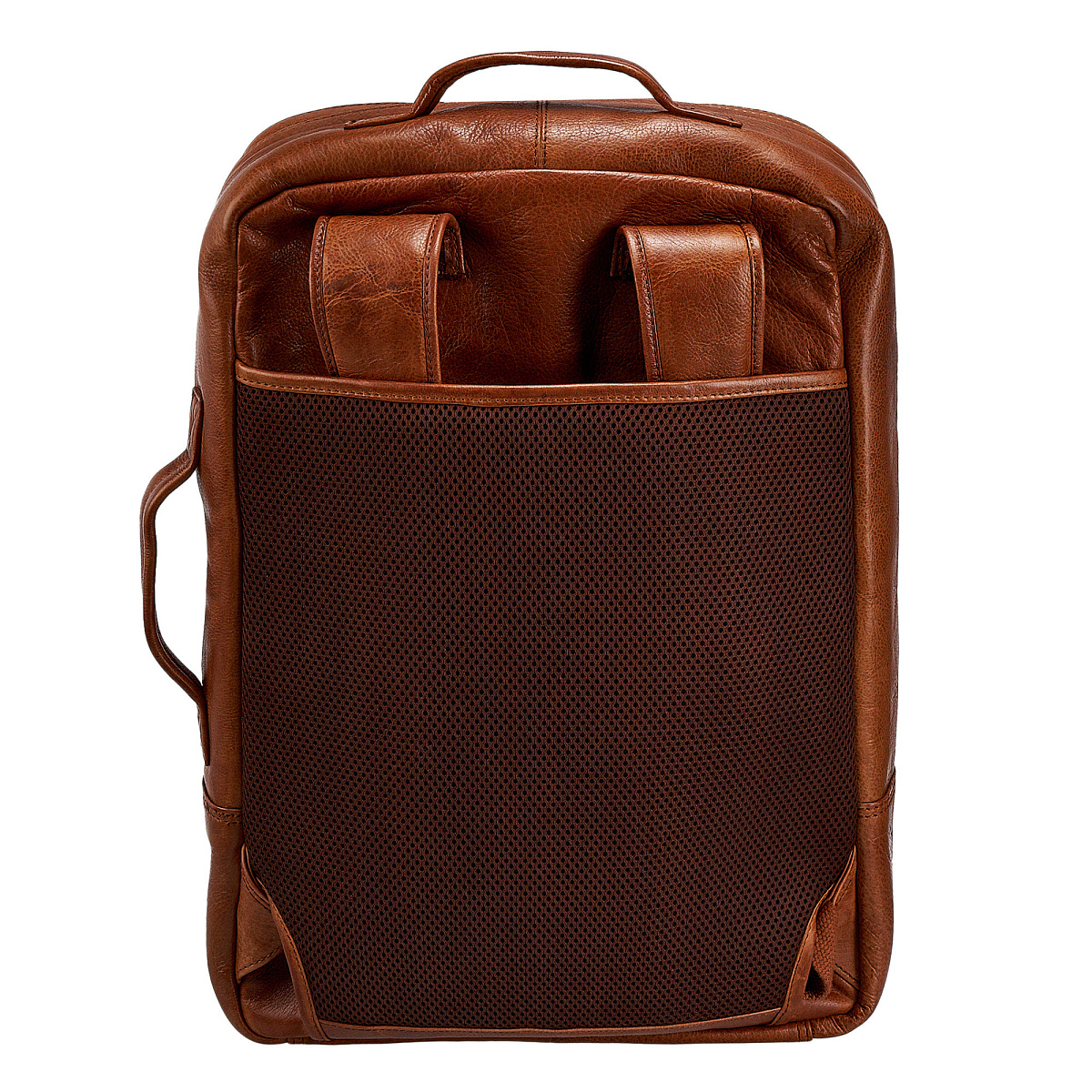 Рюкзак Dr.Koffer из натуральной кожи светло-коричневый