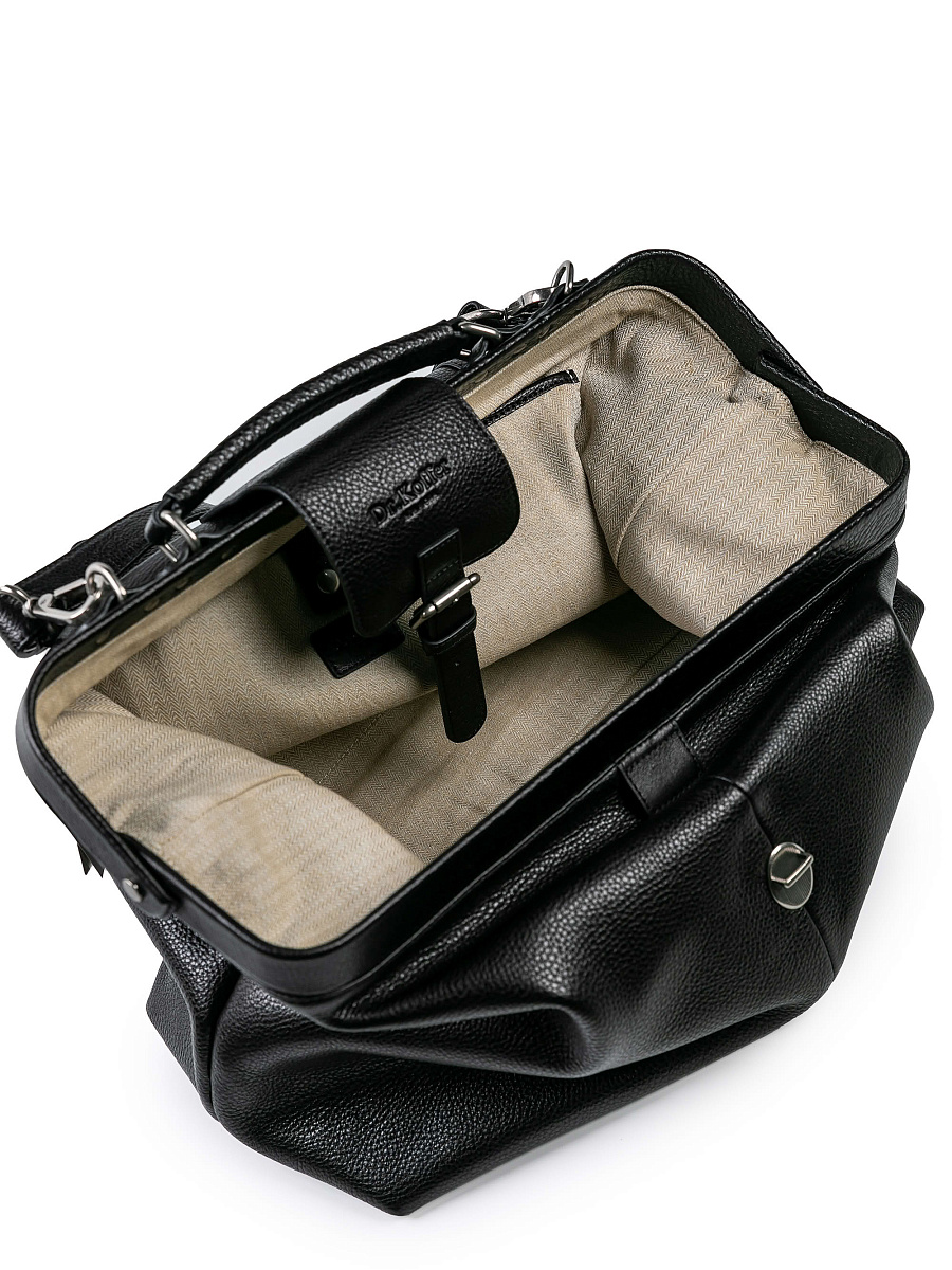 Сумка дорожная саквояж Dr.Koffer из натуральной кожи