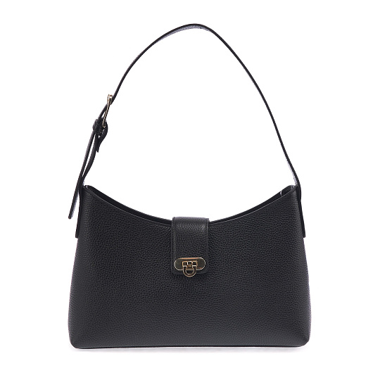 Женская сумка Dr. Koffer из натуральной кожи черная