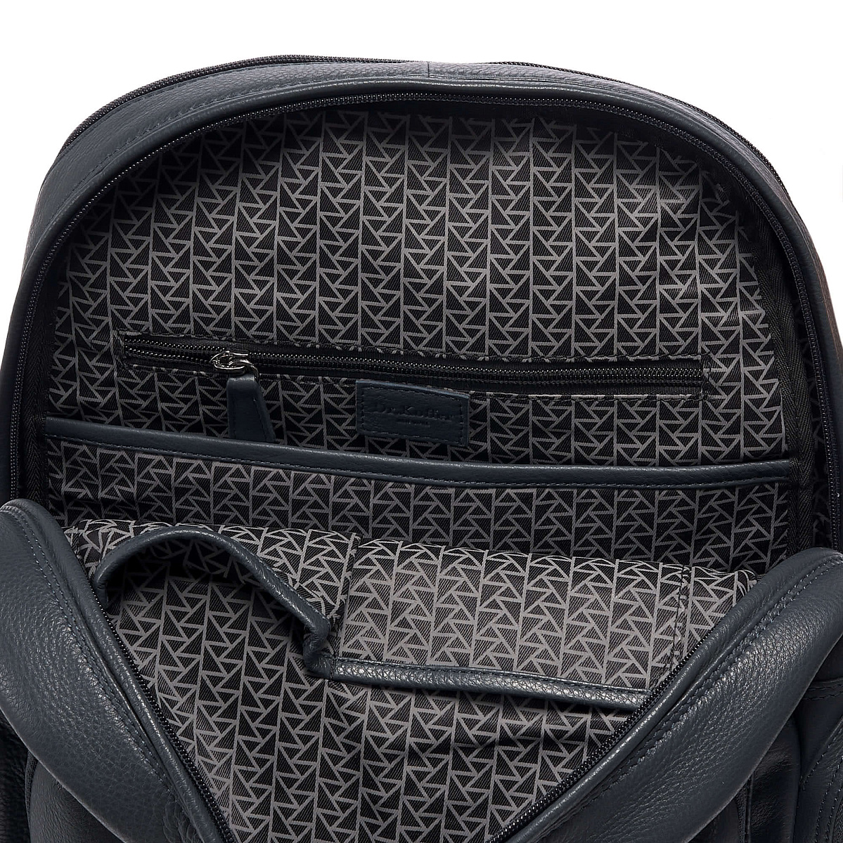 Рюкзак Dr.Koffer из натуральной кожи синий