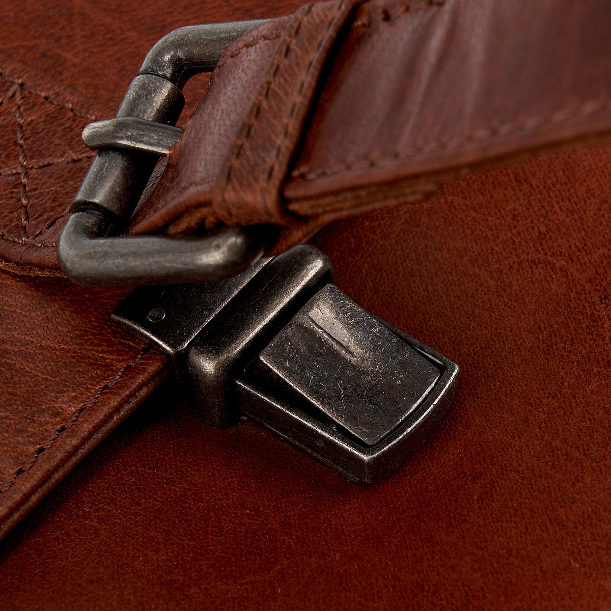 Рюкзак Dr.Koffer из натуральной кожи светло-коричневый