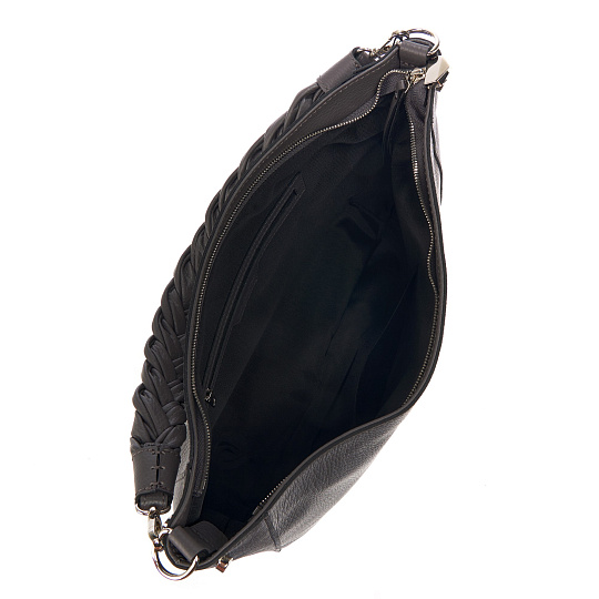 Женская сумка Dr. Koffer из натуральной кожи серая