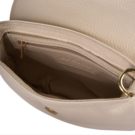 Женская сумка Dr. Koffer из натуральной кожи белая