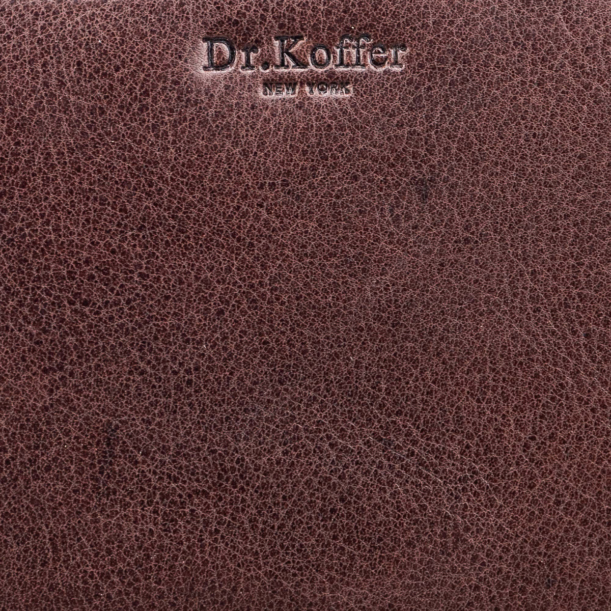 Портмоне Dr.Koffer из натуральной кожи коричневое