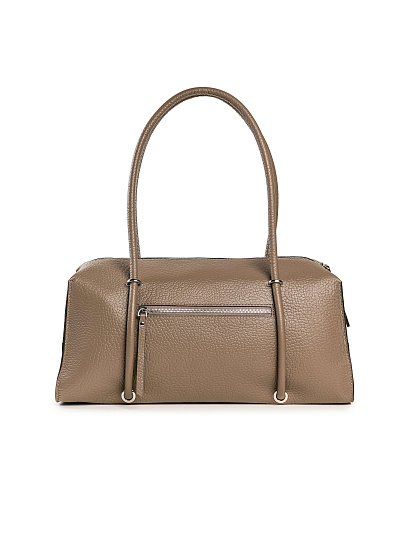 Женская сумка Dr. Koffer из натуральной кожи коричневая