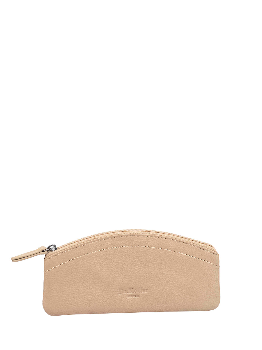 Очечник Dr.Koffer из натуральной кожи бежевый