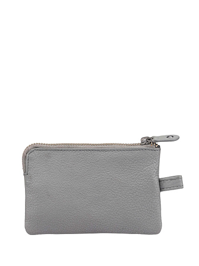 Ключница Dr.Koffer из натуральной кожи серая