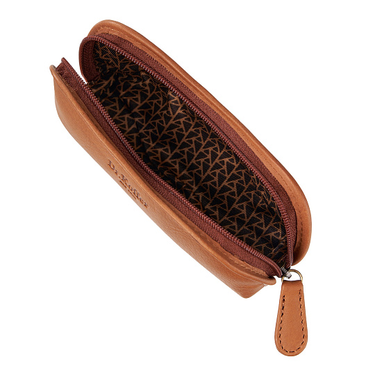 Очечник Dr.Koffer из натуральной кожи коричневый