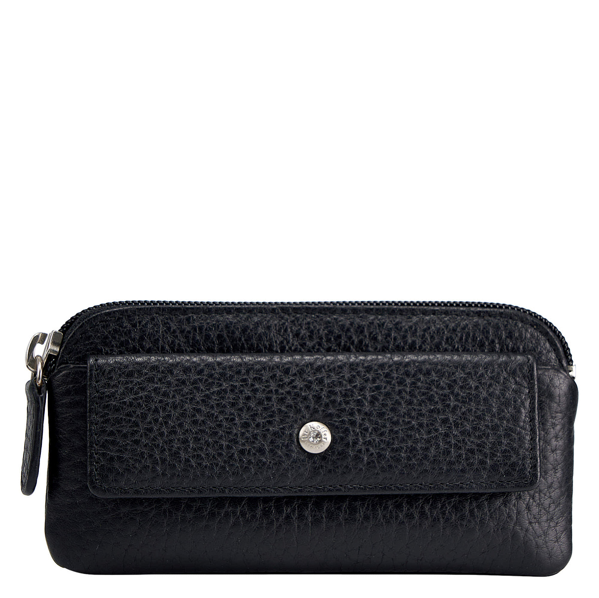 Ключница Dr.Koffer из натуральной кожи черная