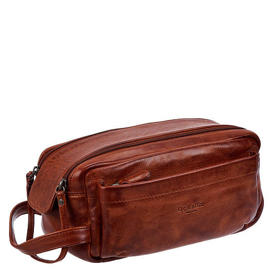 Несессер Dr.Koffer из натуральной кожи коричневый