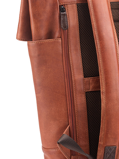 Рюкзак Dr. Koffer из натуральной кожи коричневый