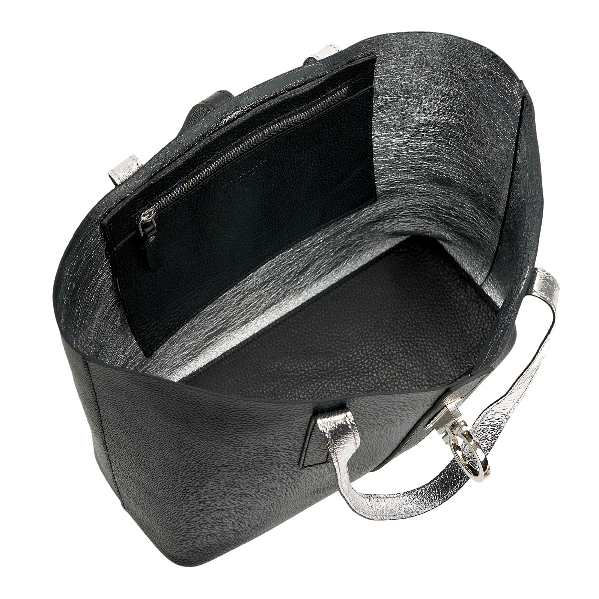 Женская сумка Dr. Koffer из натуральной кожи черная