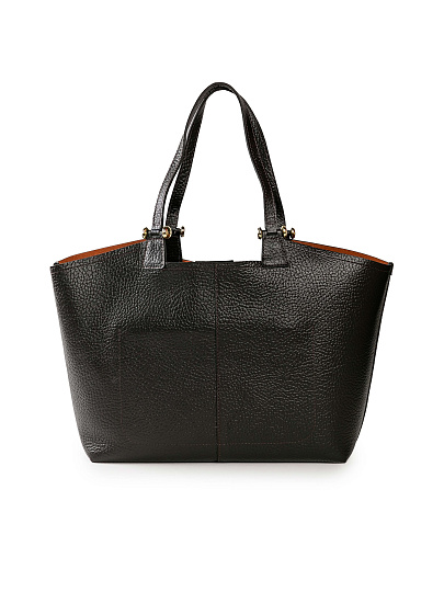 Женская сумка Dr. Koffer из натуральной кожи коричневая