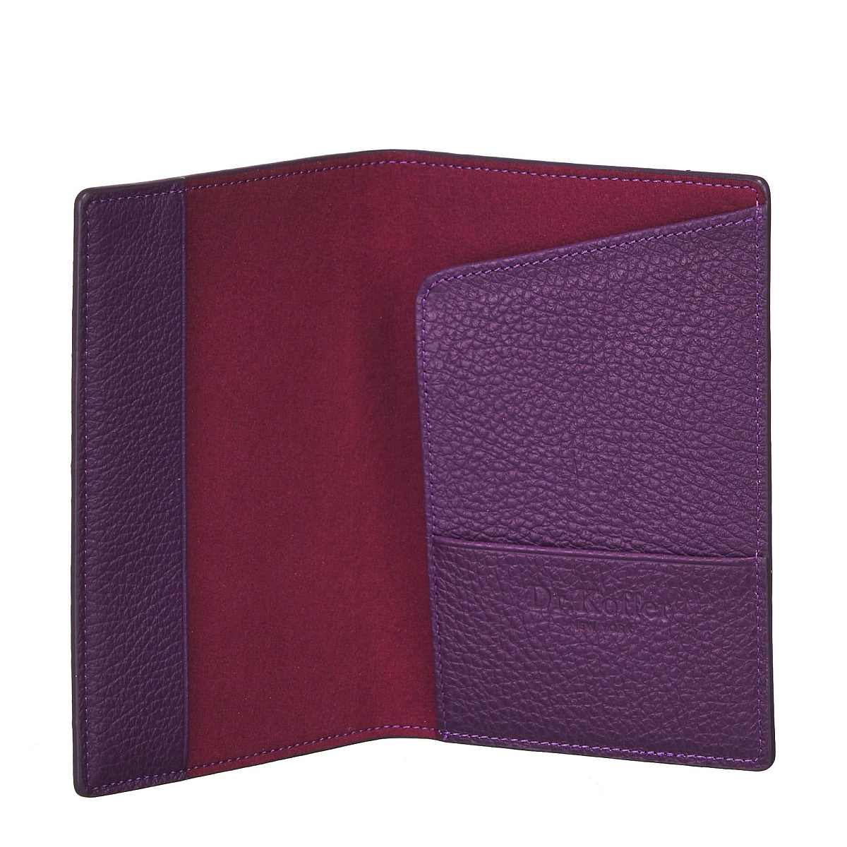 Обложка для паспорта Dr.Koffer из натуральной кожи 