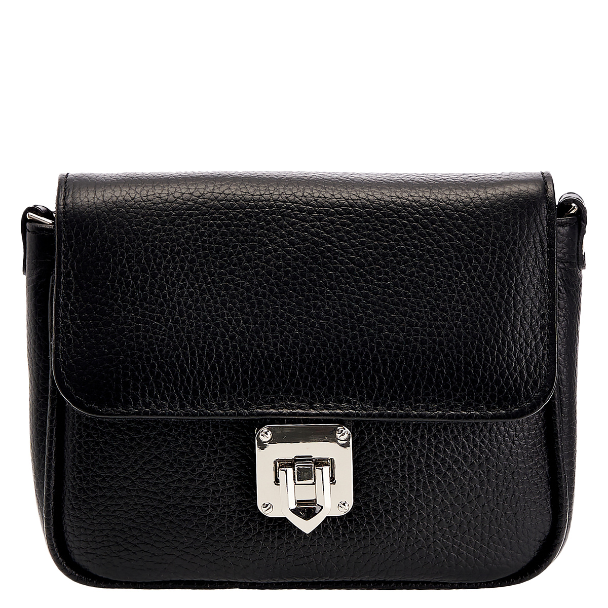 Женская сумка Dr. Koffer из натуральной кожи черная