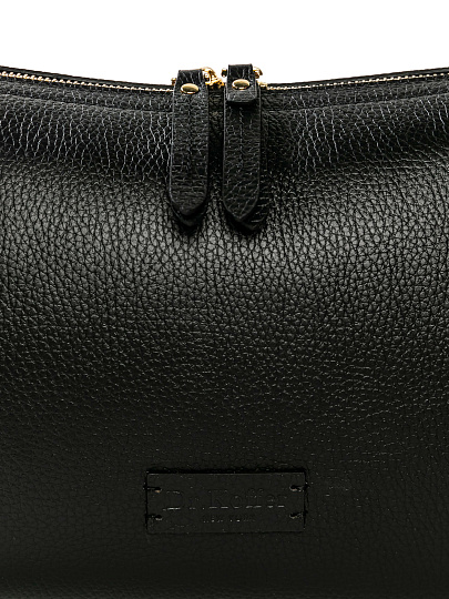 Женская сумка Dr. Koffer из натуральной кожи черная