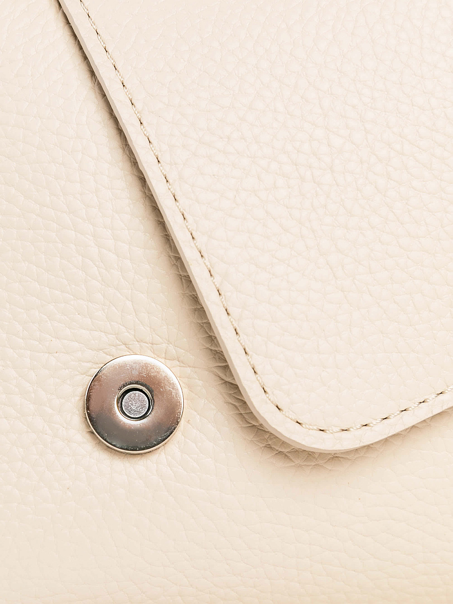 Женская сумка Dr. Koffer из натуральной кожи белая