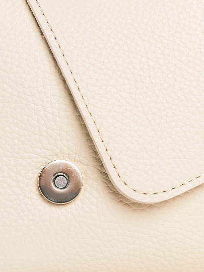 Женская сумка Dr. Koffer из натуральной кожи белая