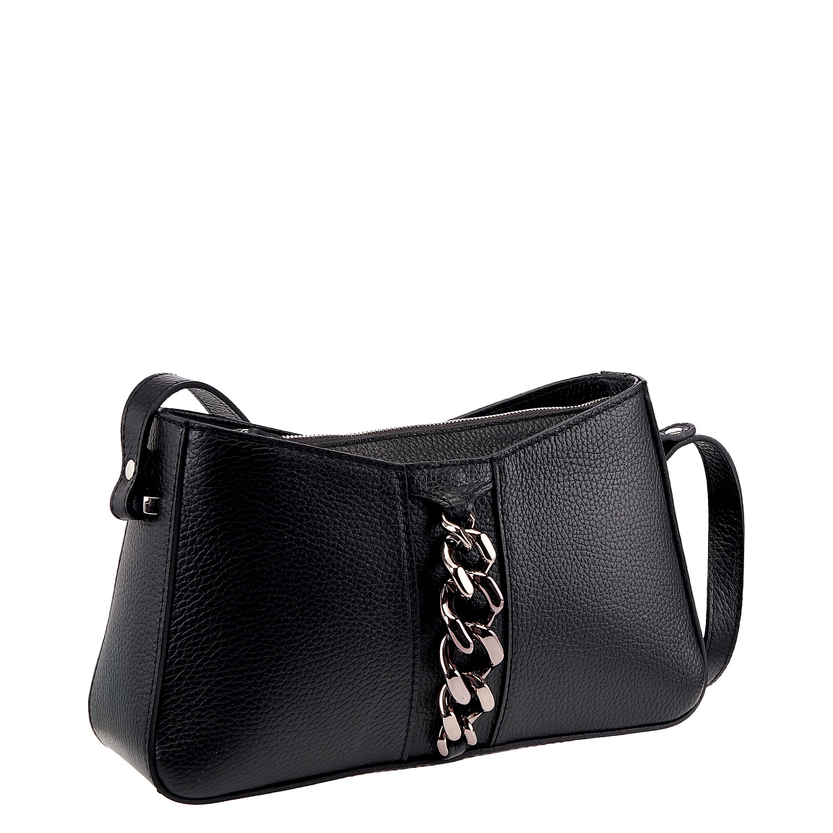 Женская сумка Dr. Koffer из натуральной кожи черная