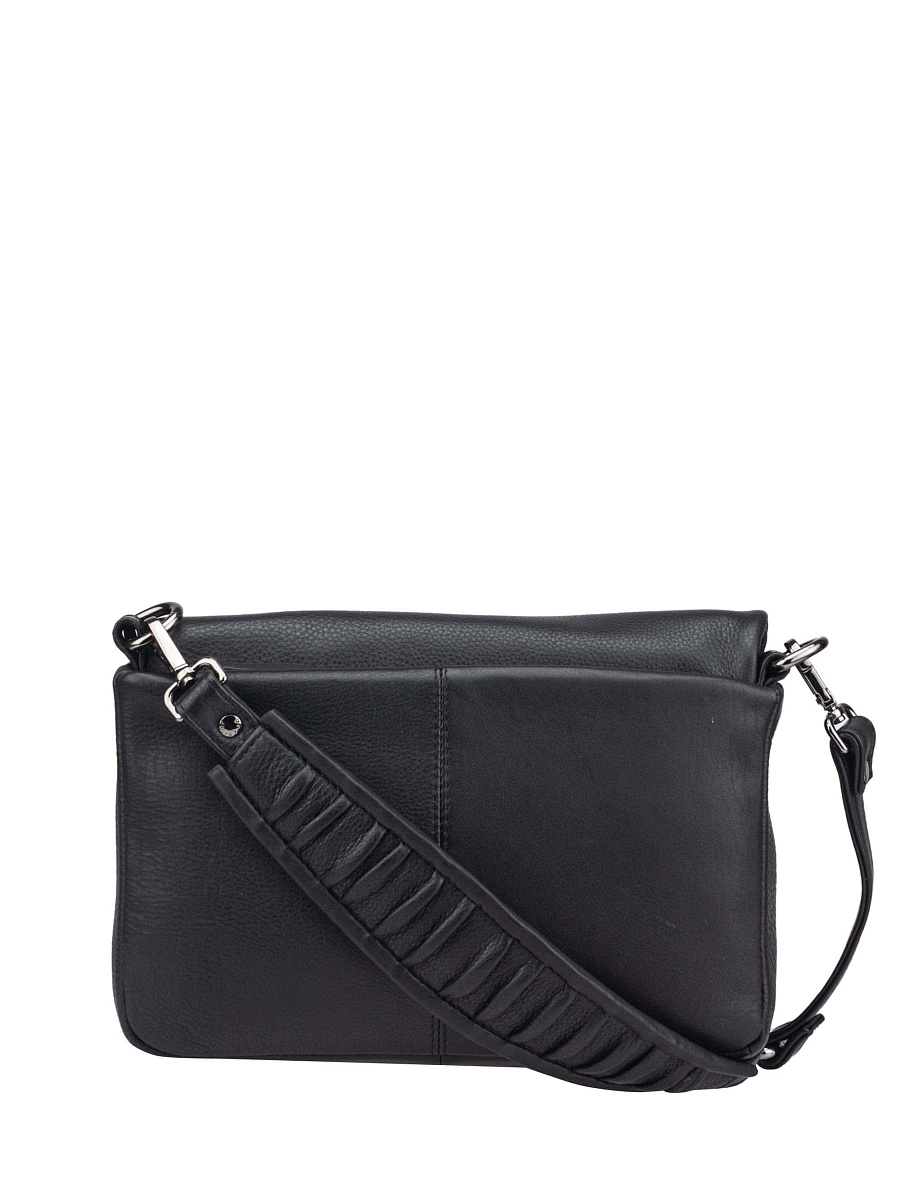 Женская сумка Dr.Koffer из натуральной кожи черная