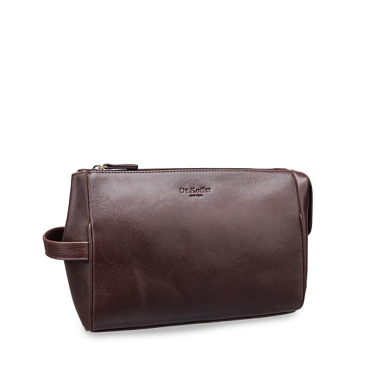 Несессер Dr.Koffer из натуральной кожи коричневый