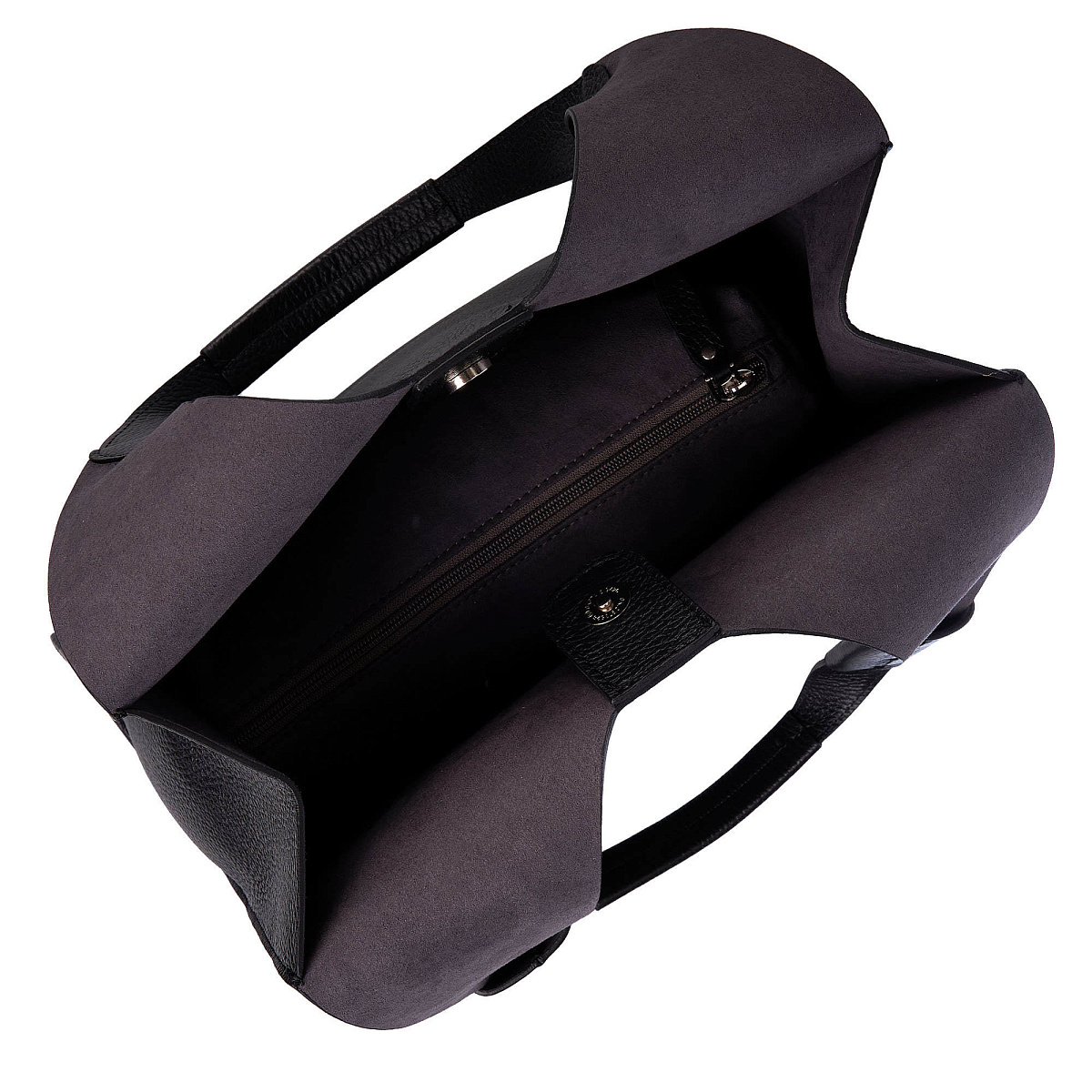 Женская сумка Dr. Koffer из натуральной кожи черная