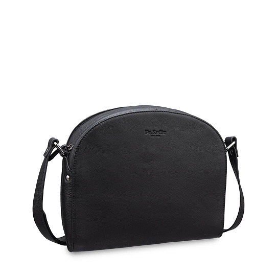 Женская сумка Dr.Koffer из натуральной кожи чёрная