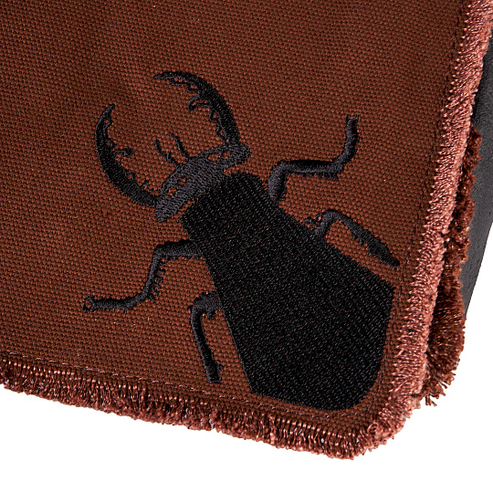 Сумка через плечо Dr.Koffer из натуральной кожи черная