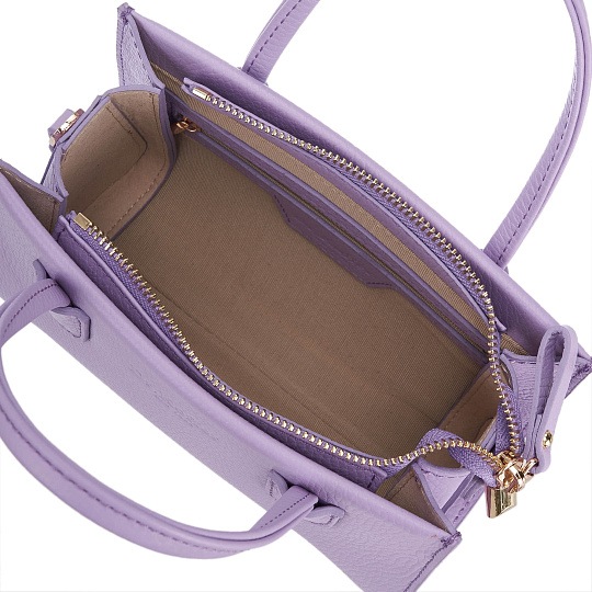 Женская сумка Dr. Koffer из натуральной кожи розовая