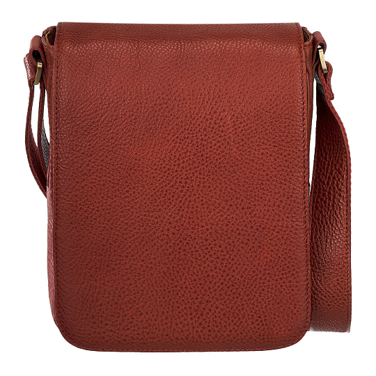 Сумка через плечо Dr.Koffer из натуральной кожи коричневая