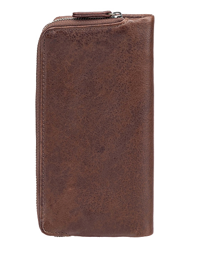 Кошелек Dr.Koffer из натуральной кожи коричневый