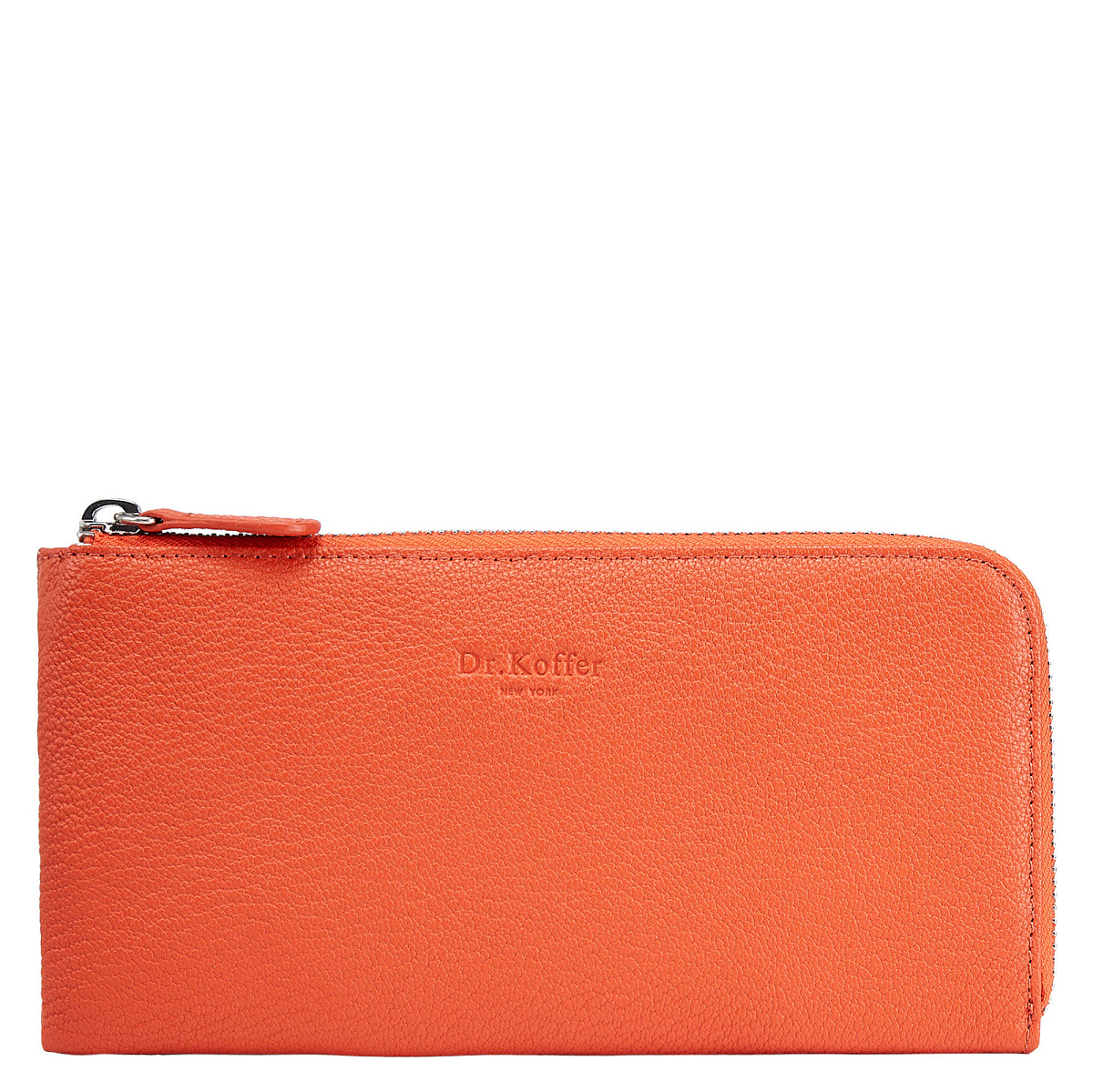 Портмоне Dr.Koffer из натуральной кожи розовое