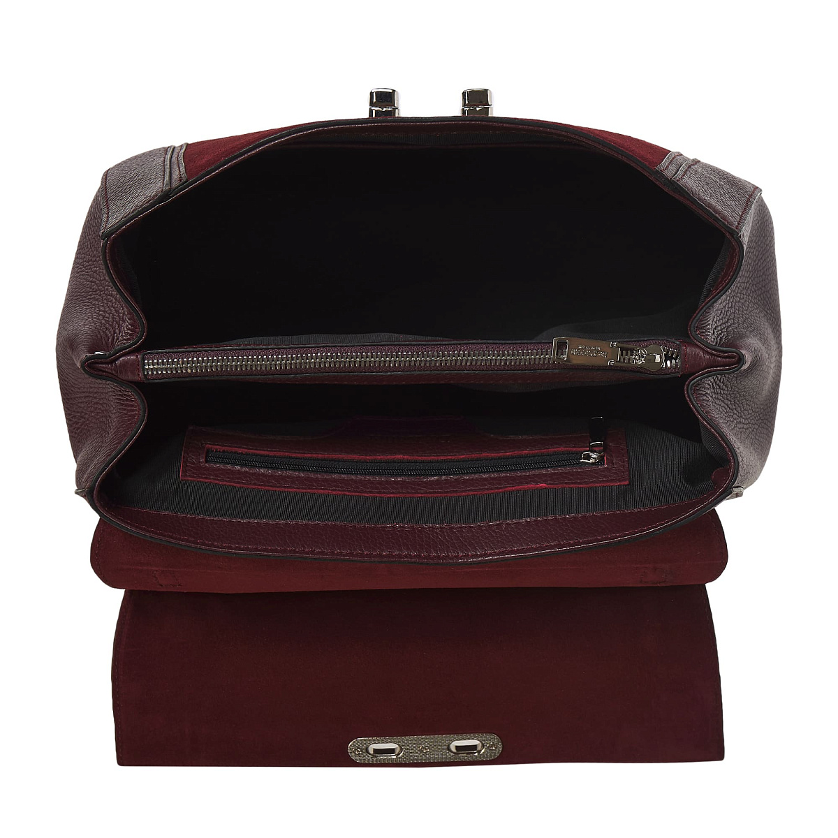 Бордовый сэтчел Dr. Koffer 5613SV-03