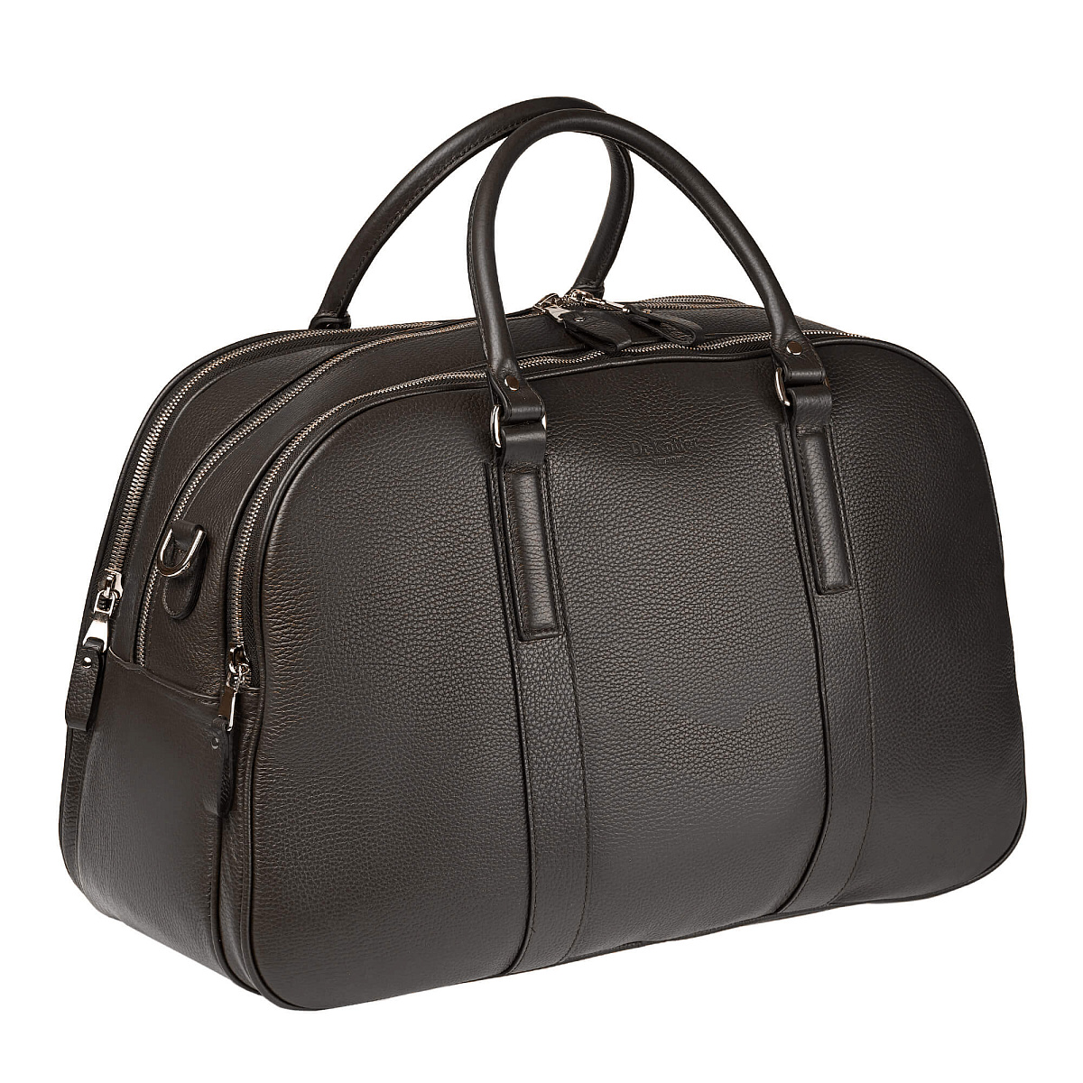 Коричневая дорожная сумка Dr.Koffer 8007S-82