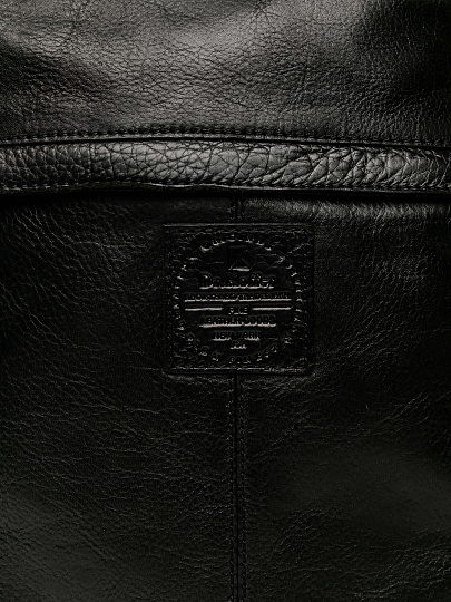 Сумка через плечо Dr.Koffer из натуральной кожи черная