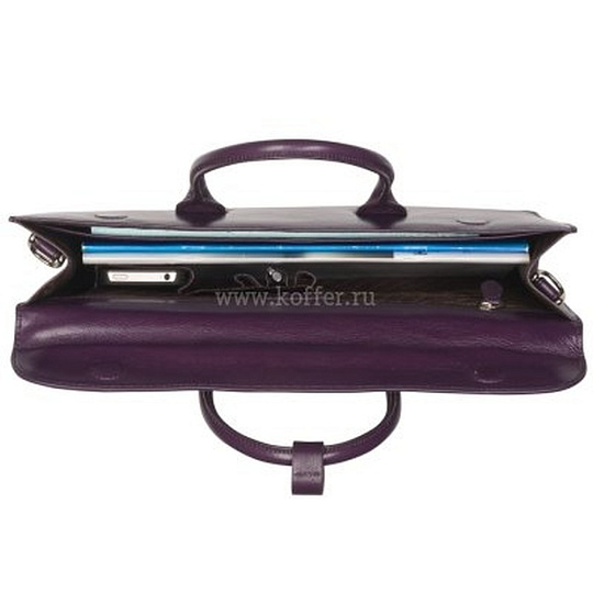 Женская сумка с большим отделением для документов и бизнес-блоком Dr.Koffer B402138-148-74