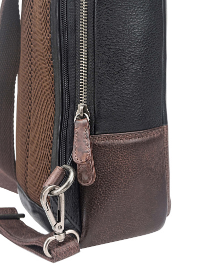 Рюкзак Dr. Koffer из натуральной кожи черный