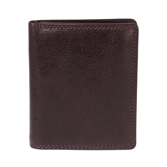 Портмоне Dr.Koffer из натуральной кожи коричневое