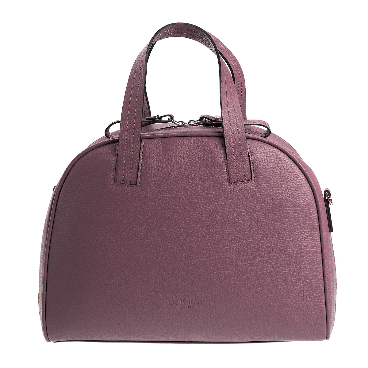Женская сумка Dr. Koffer из натуральной кожи розовая